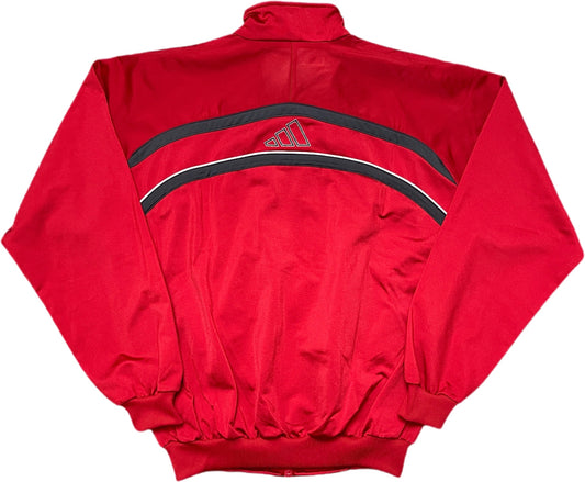 Adidas Trainingsjacke Rot Polyester M