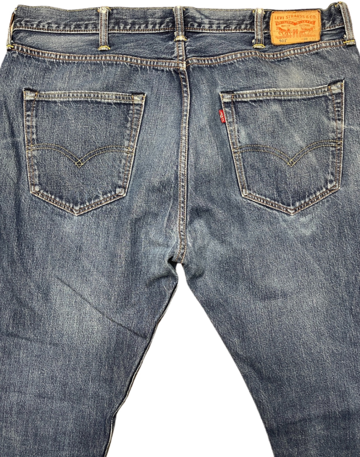 Levi's Hose Blau Baumwolle 501 XL