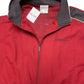 Vintage Reebok Jacke Rot und Grau Polyester XXL