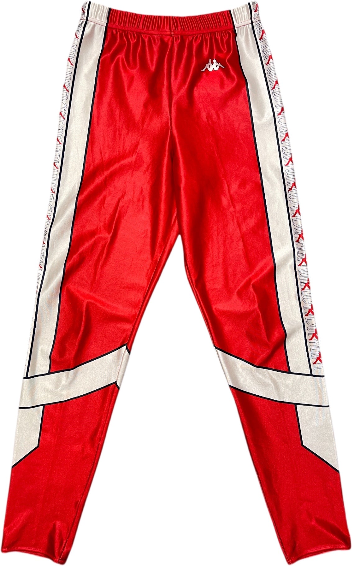 Vintage Kappa Hose Rot Polyester und Elasten M