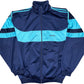 Vintage 90s Adidas Trainingsjacke Blau Polyester XL