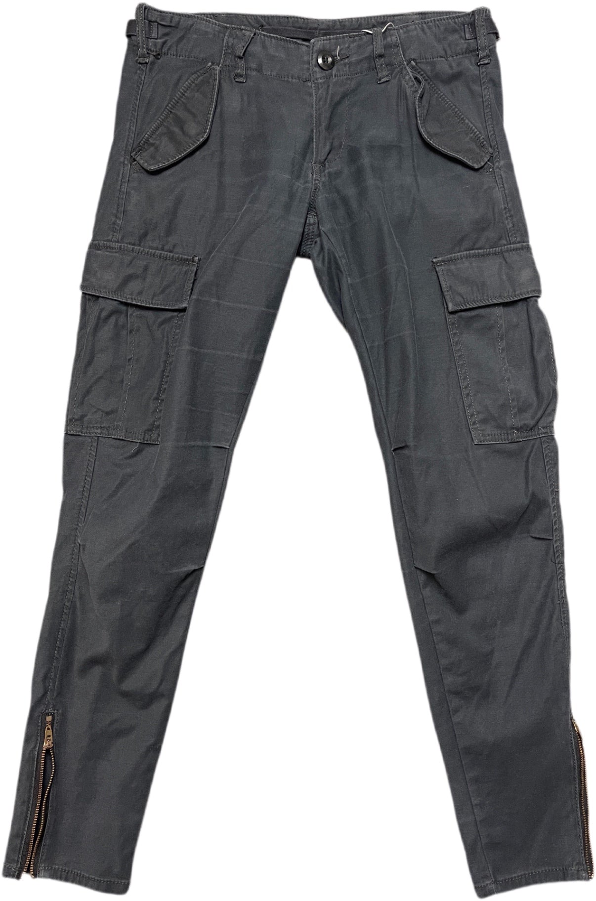 Ralph Lauren Hose Dunkelgrau Baumwolle XS