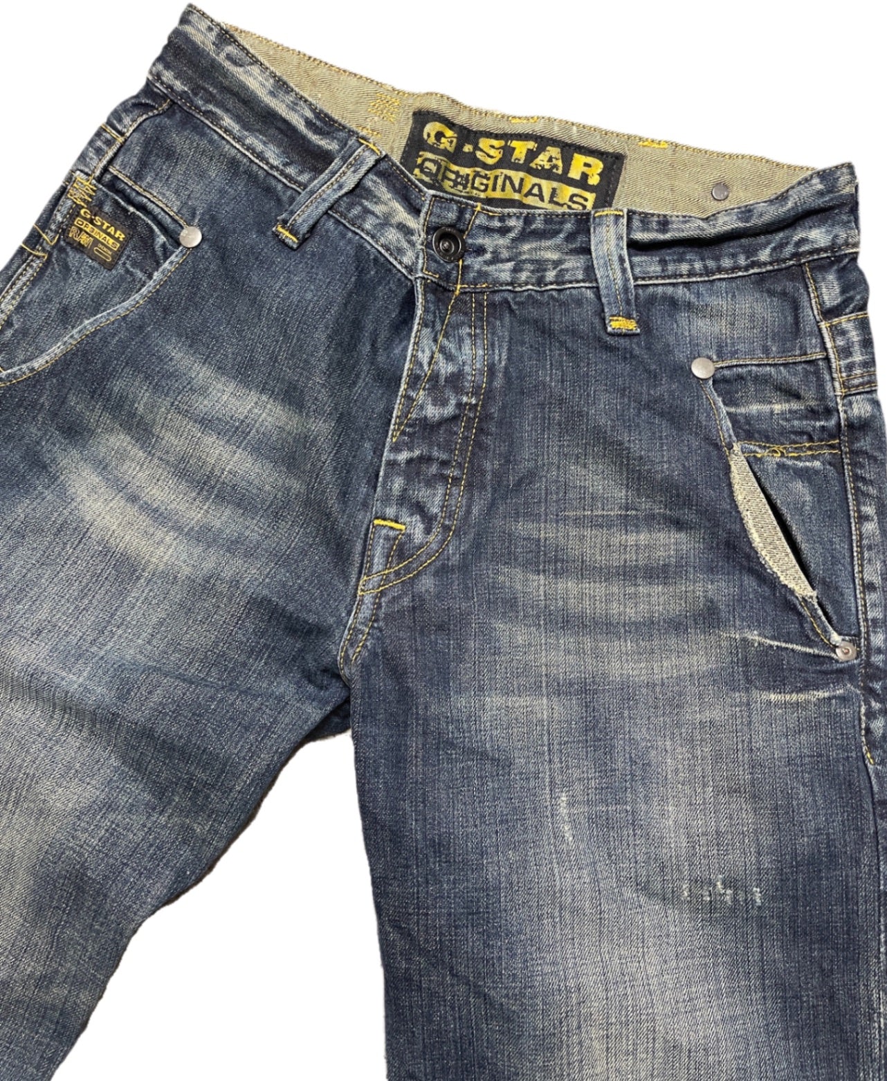 Y2K G-Star Hose Blau S