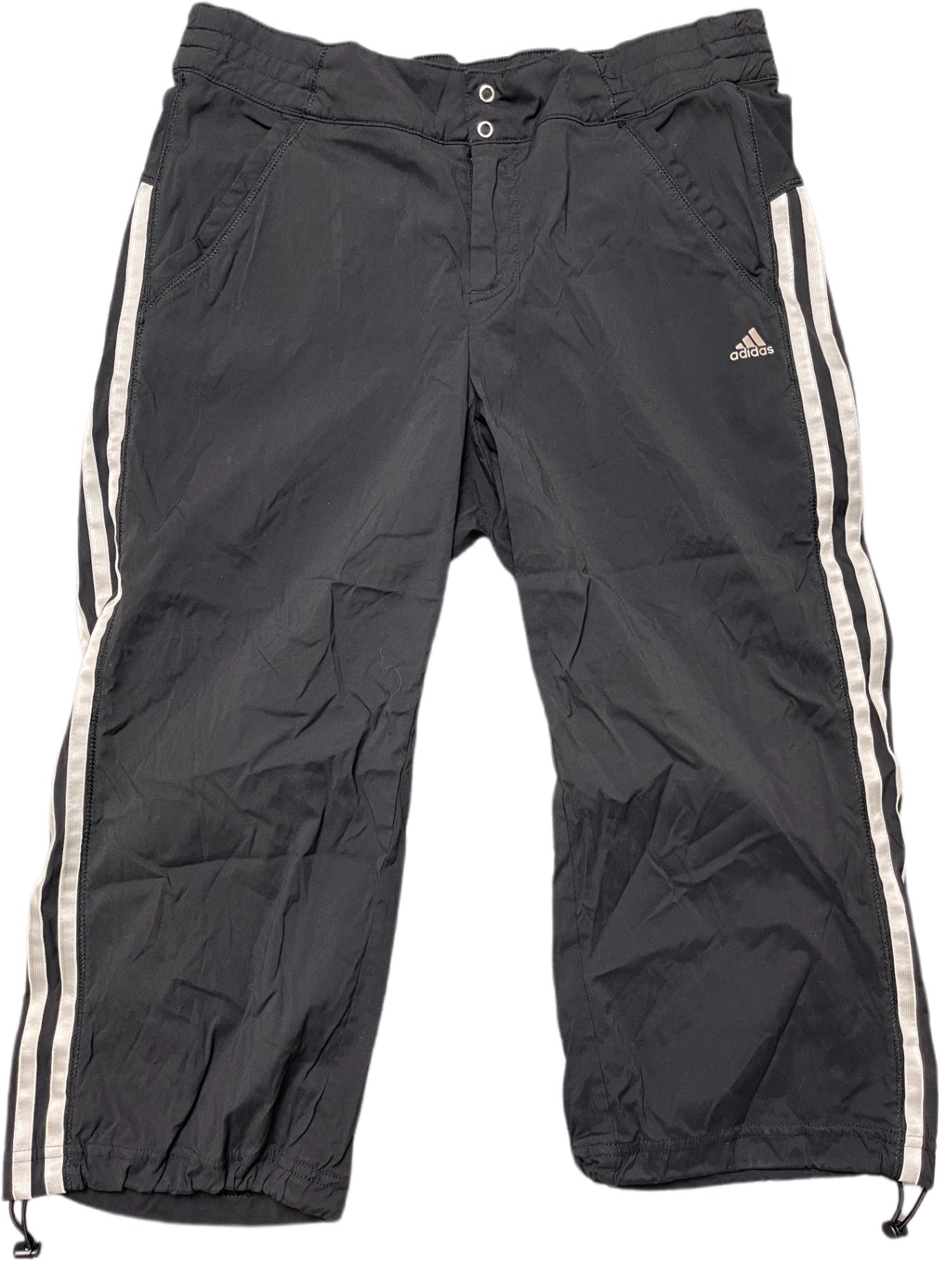 Adidas Sporthose Schwarz Nylon M