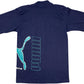 Vintage Puma T-Shirt Blau Baumwolle XL