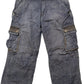 Y2K Esprit Cargohose Blau Baumwolle M