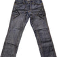 Y2K Kingz Jeanshose Blau Baumwolle S