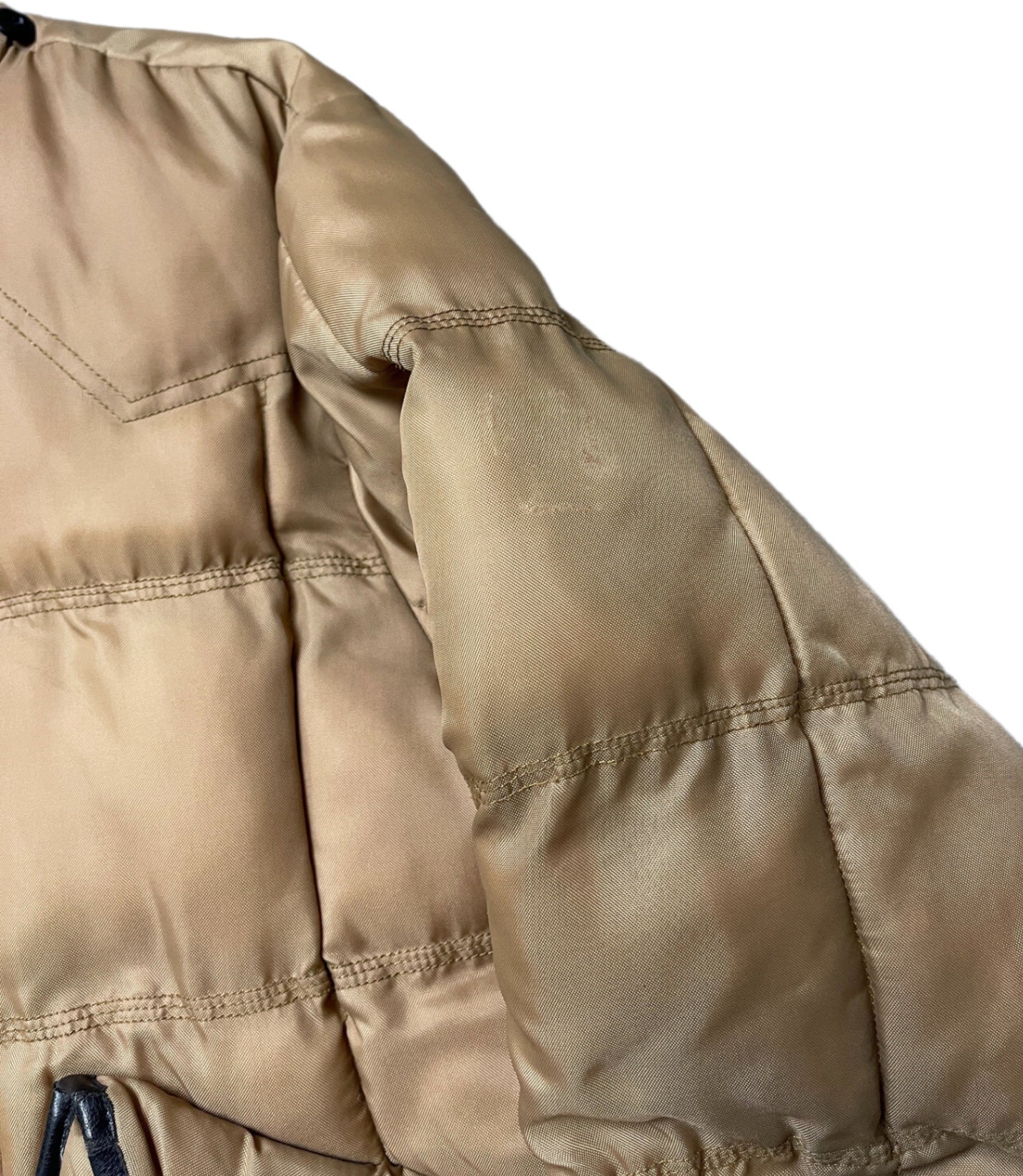 Vintage Avirex Bomberjacke Beige Synthetik L