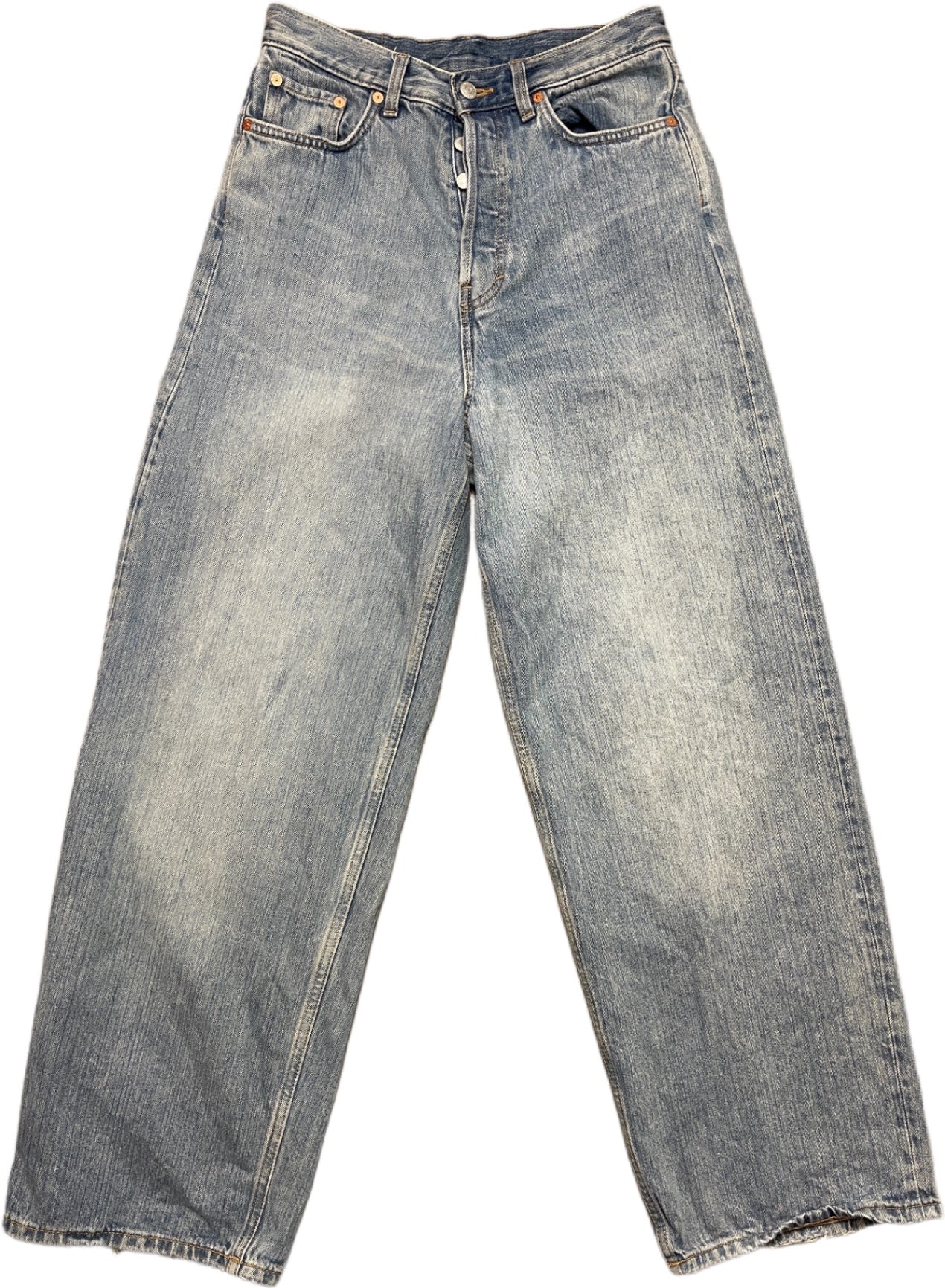 Weekday Jeanshose Blau Baumwolle XS