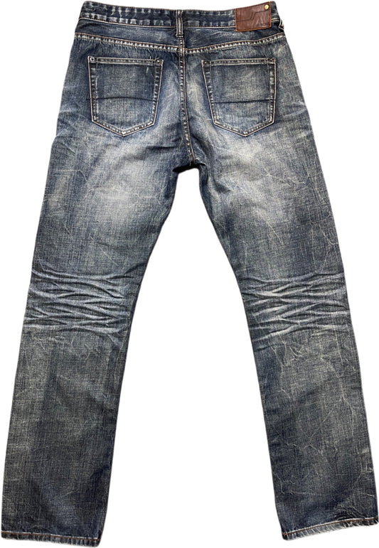 SMOG Jeanshose Blau Baumwolle M