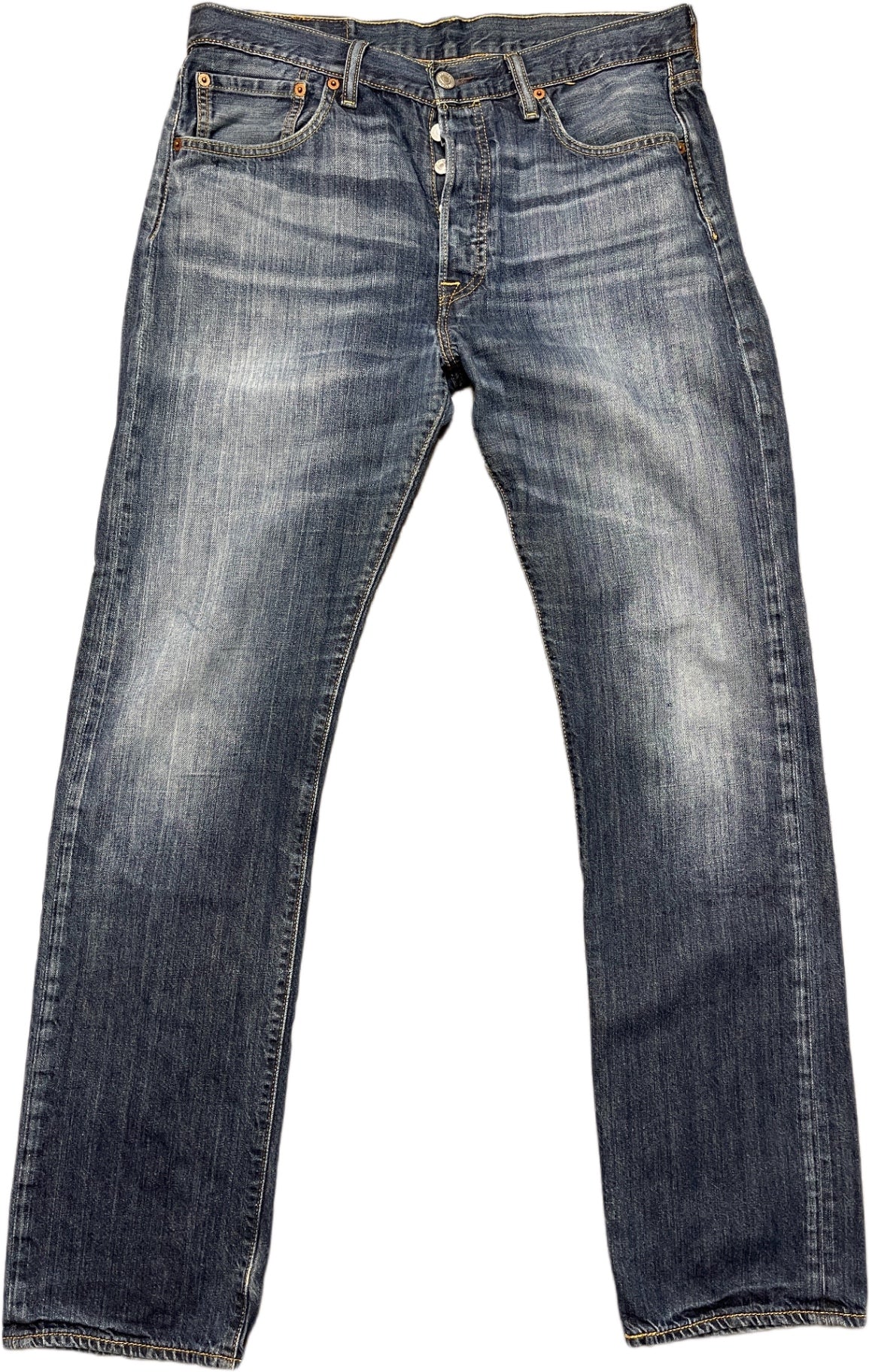 Levi's 501 Jeanshose Blau Baumwolle M