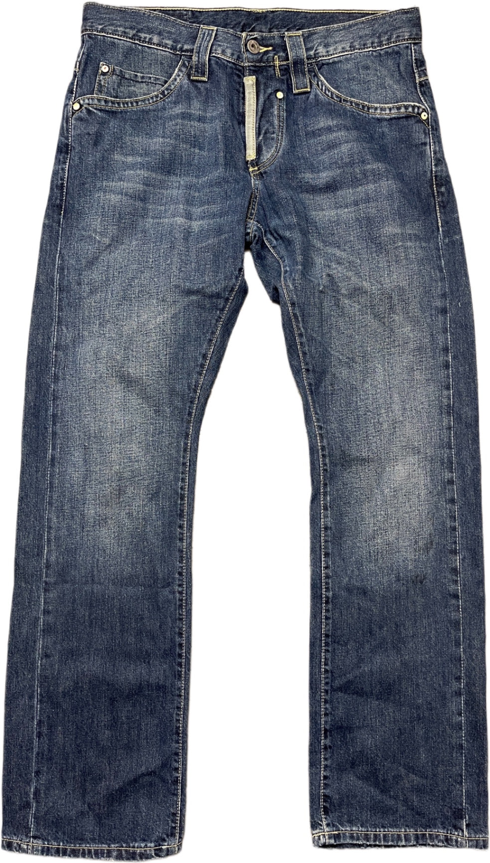 Vintage Mustang Jeanshose Blau Baumwolle M