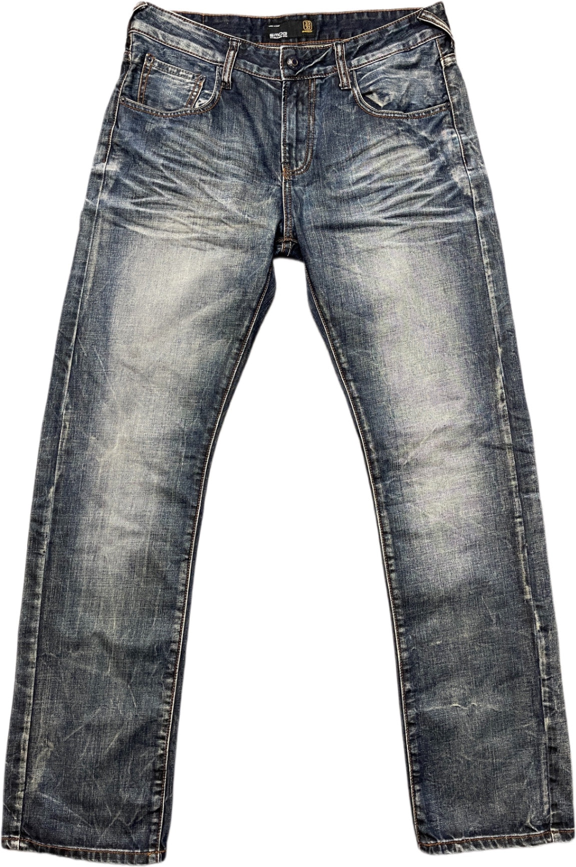 SMOG Jeanshose Blau Baumwolle M