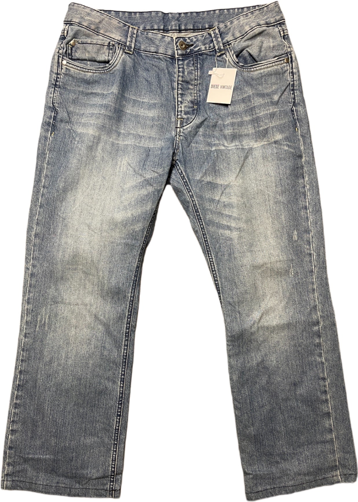 Vintage Mangun Jeanshose Blau Baumwolle XL