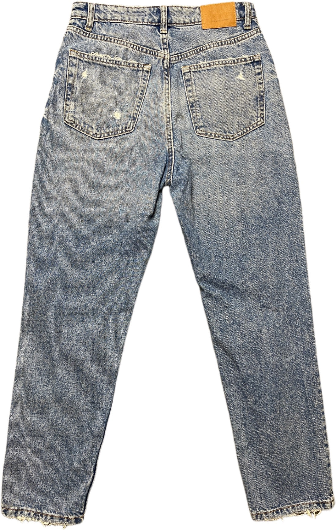 Bershka Jeanshose Blau Baumwollmix M