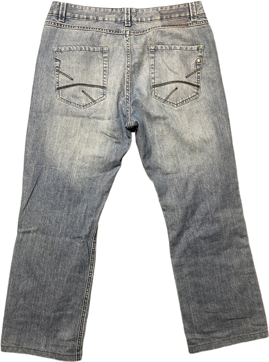 Vintage Mangun Jeanshose Blau Baumwolle XL