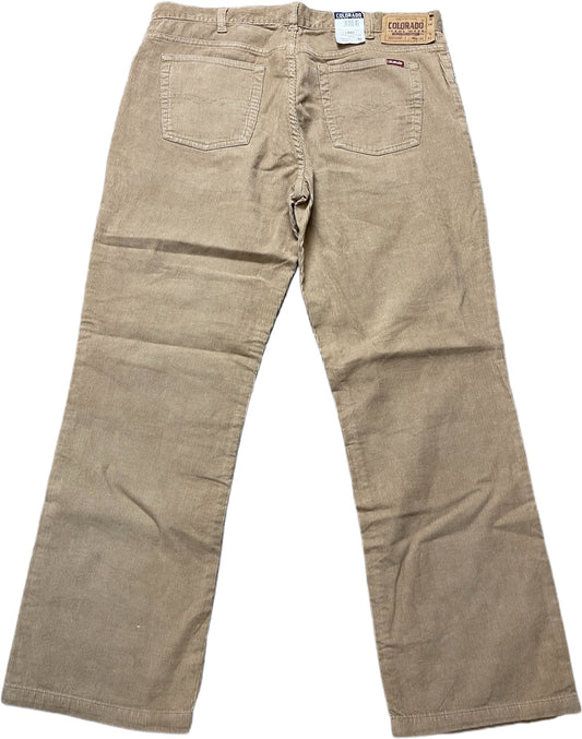 Vintage Colorado Cordhose Beige Baumwolle XXL