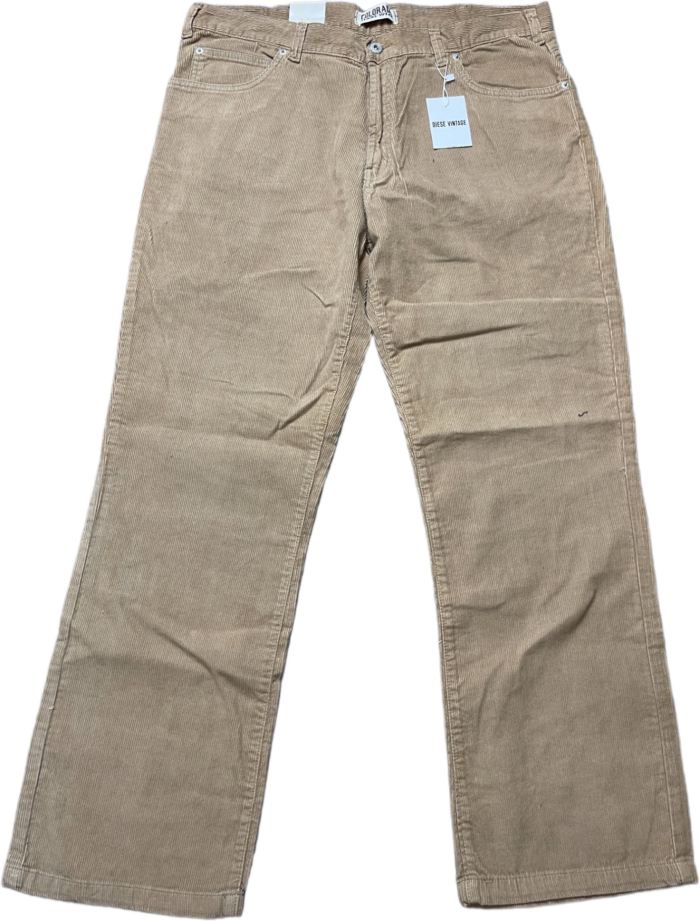 Vintage Colorado Cordhose Beige Baumwolle XXL