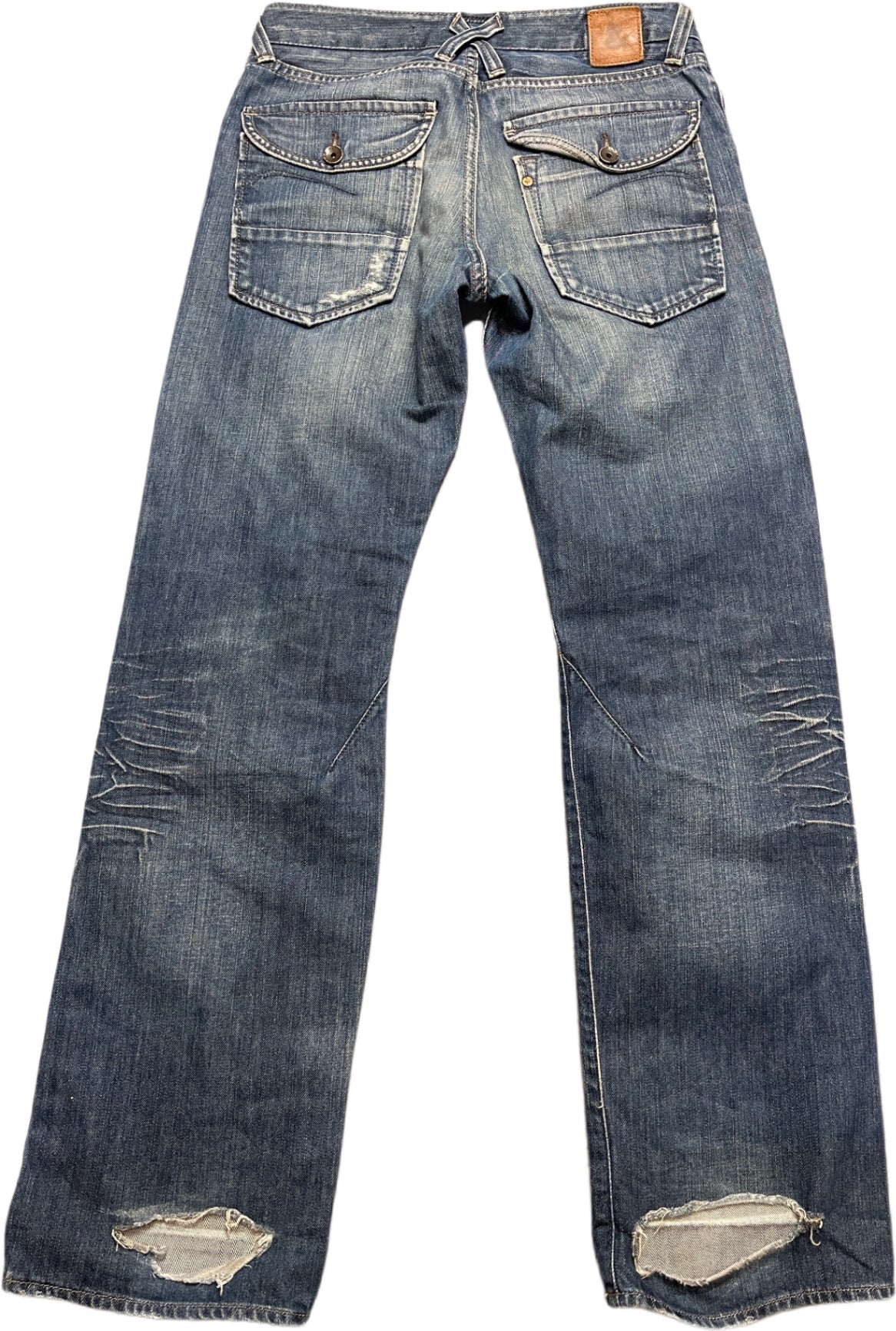 Vintage H&M Jeanshose Blau Baumwolle M