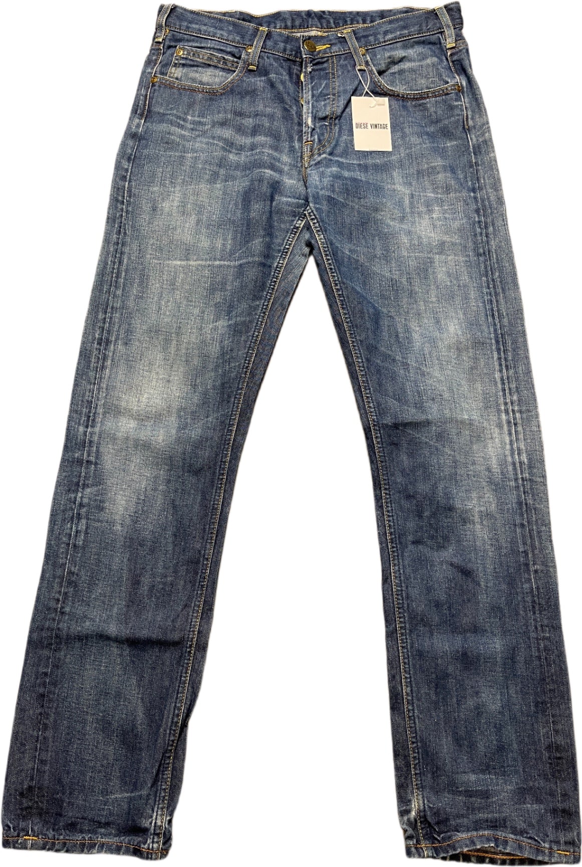 Vintage Lee Jeanshose Blau Baumwolle M