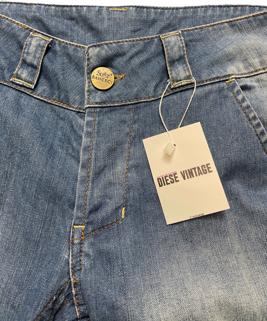 Vintage Suat Bahçeci Jeanshose Blau Baumwolle M