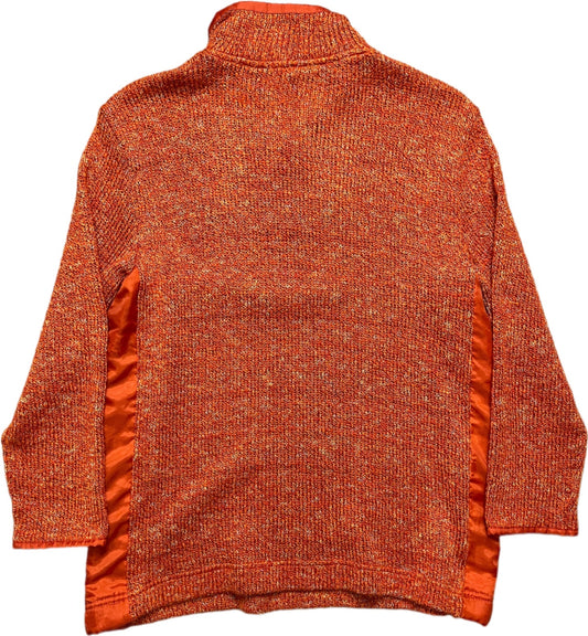 Vintage Strickpullover Orange Polyacrylmix XL