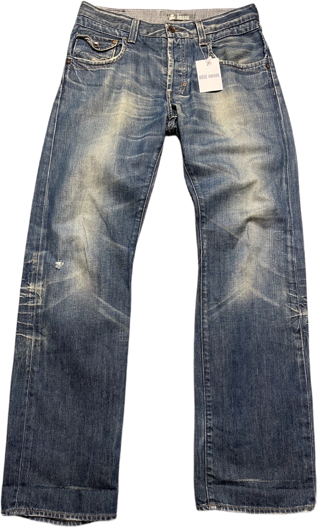 Vintage H&M Jeanshose Blau Baumwolle M