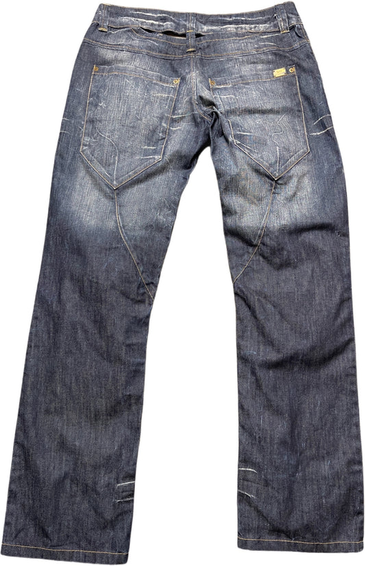 Vintage SUAT Bahceci Jeanshose Blau Baumwolle L