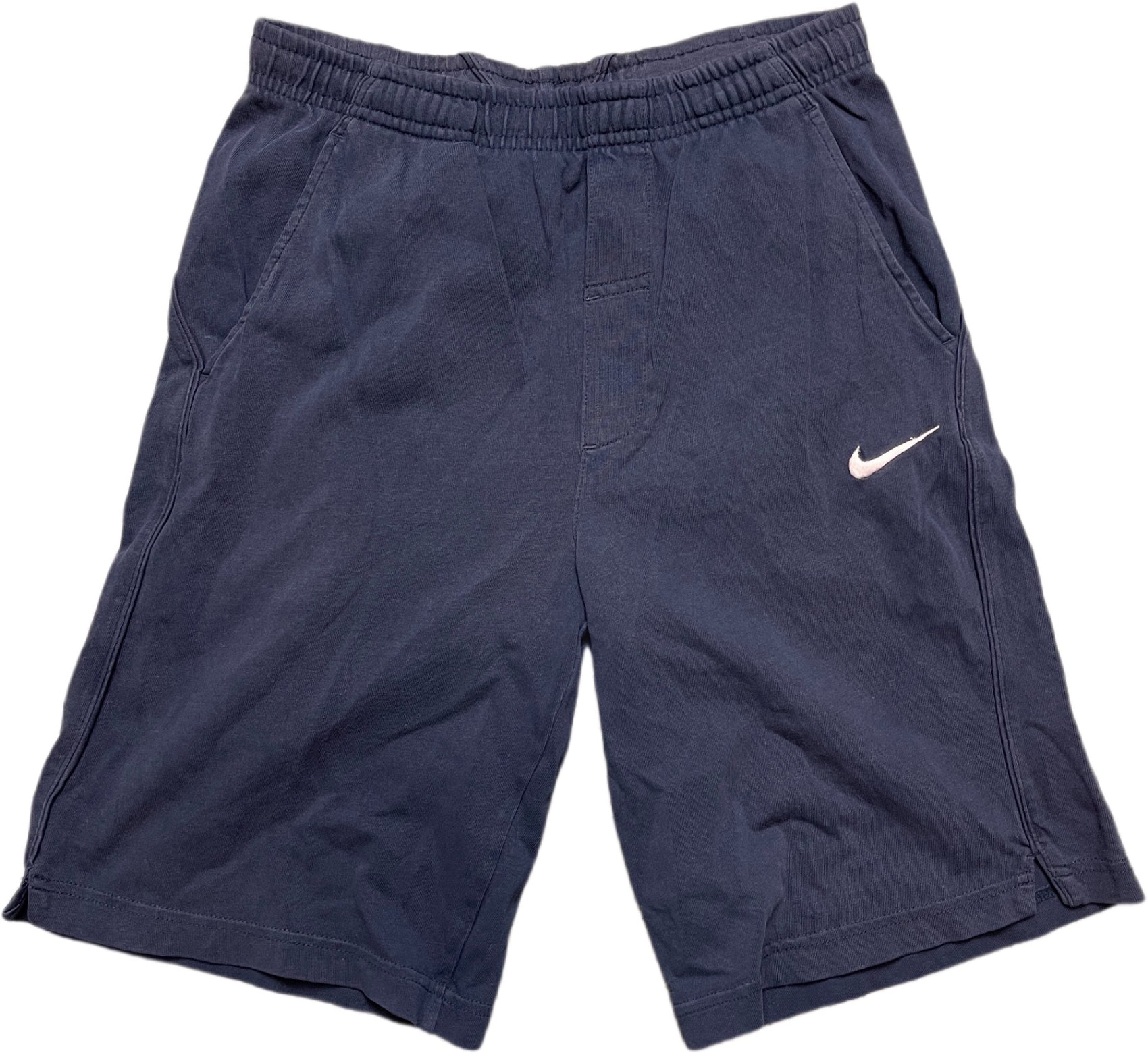 Nike Sportshorts Blau Baumwolle M