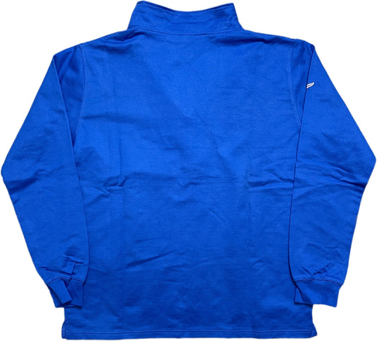 Vintage Trigema Zip Sweatshirt Blau Baumwolle L