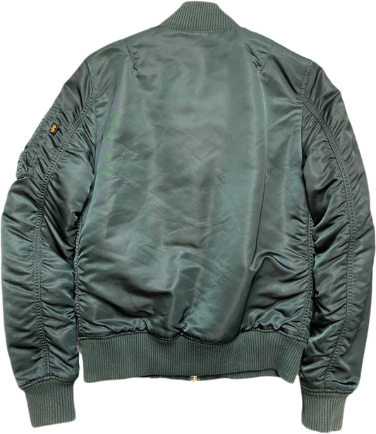 Alpha Industries Bomberjacke Grün Nylon S