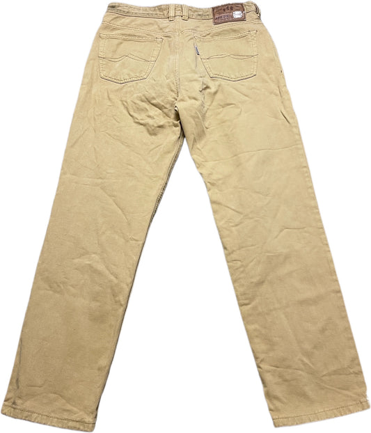 Vintage Joker Jeanshose Beige Baumwolle XL