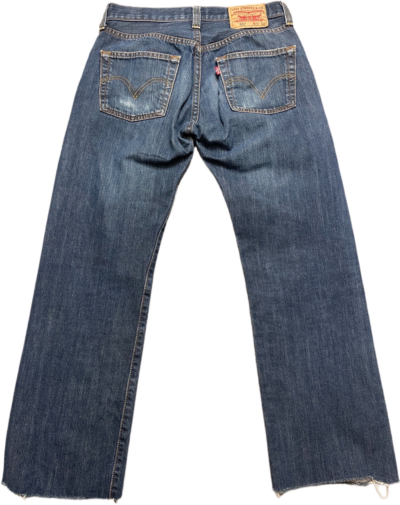 Levi's 501 Jeans Blau Baumwolle S