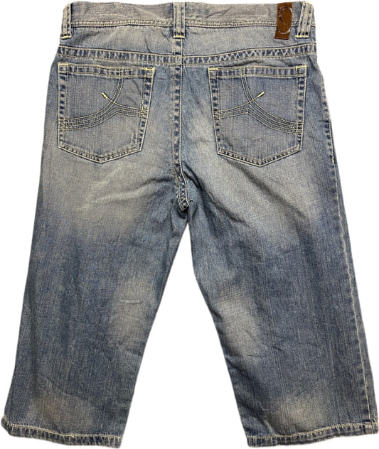 S.Oliver Jeansshorts Blau Baumwolle L