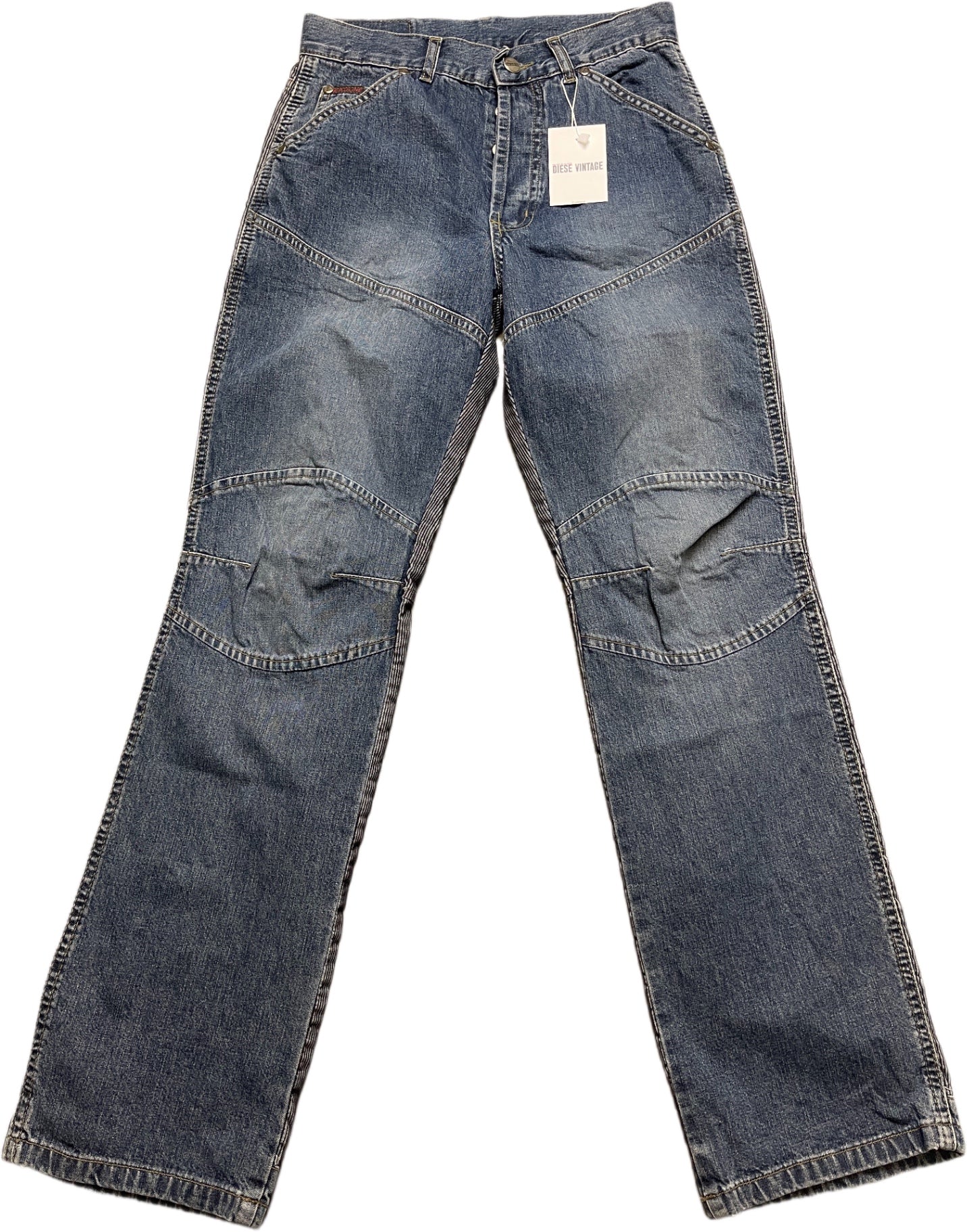 Vintage Headline Jeans Blau Baumwolle XS