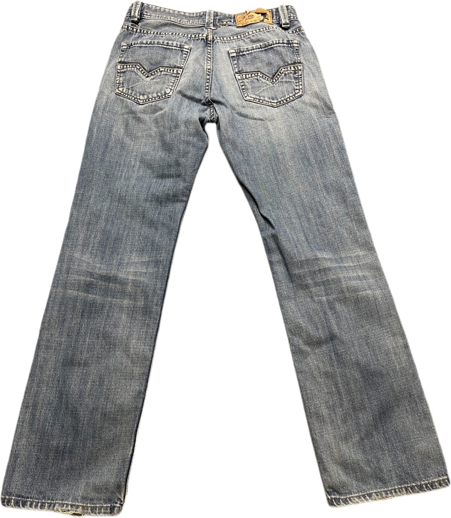 Vintage Distressed Diesel Jeans Blau Baumwolle S