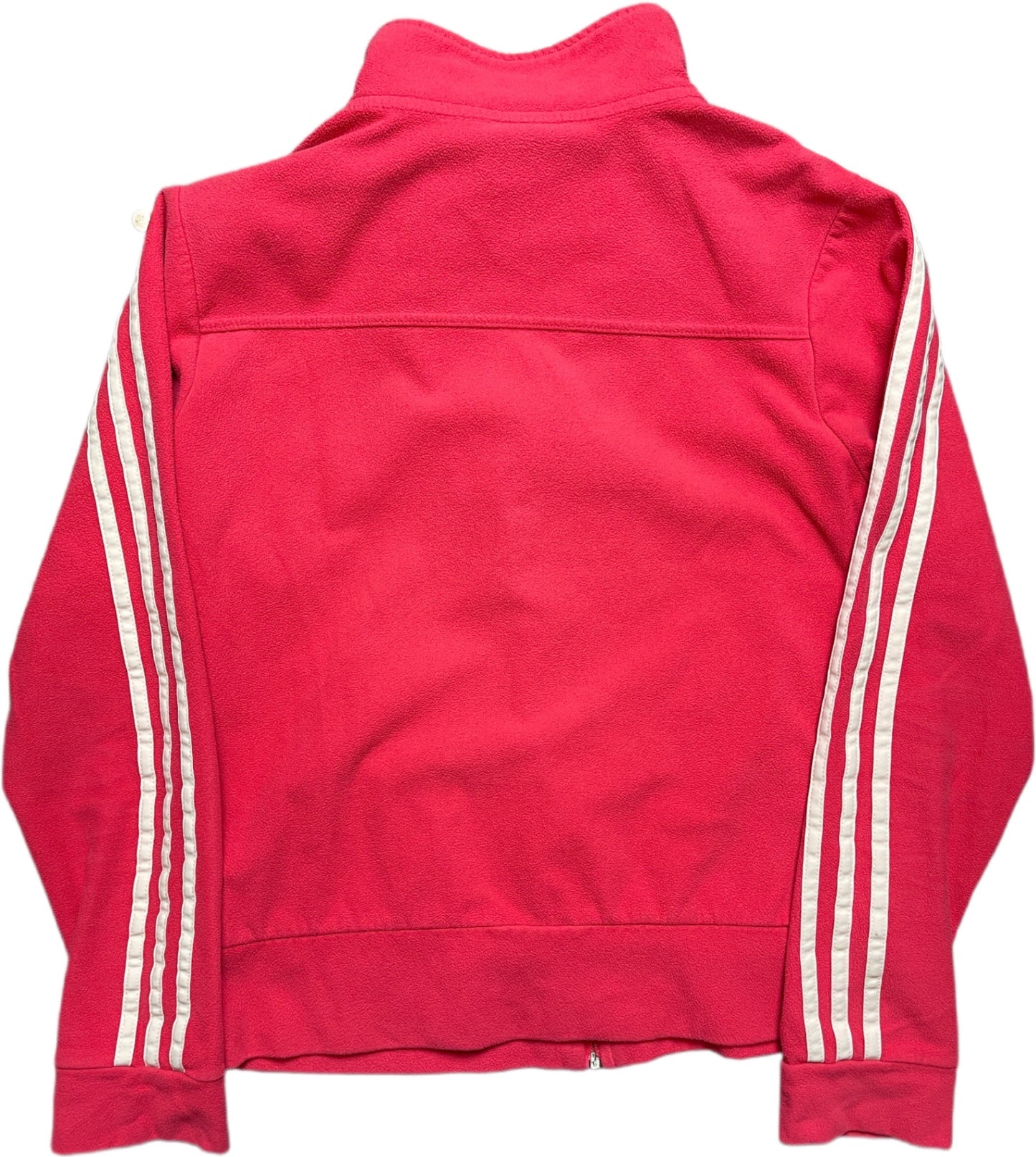 Adidas Fleecejacke Rot Polyester M