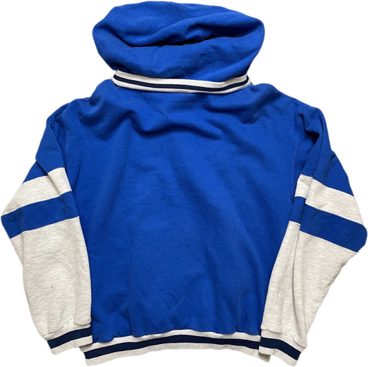 Vintage Reebok Hoodie Blau Baumwolle M